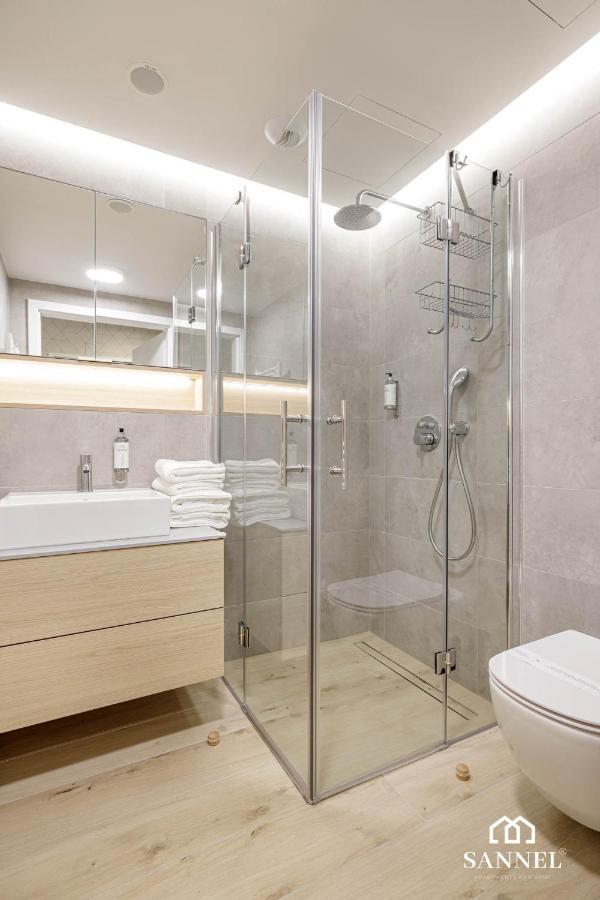 Apartament Baltic Dune Z Dostepem Do Basenow,Jacuzzi,Strefy Saun - Pinea Apartments Pobierowo-Sannel Apartments For Rent 外观 照片