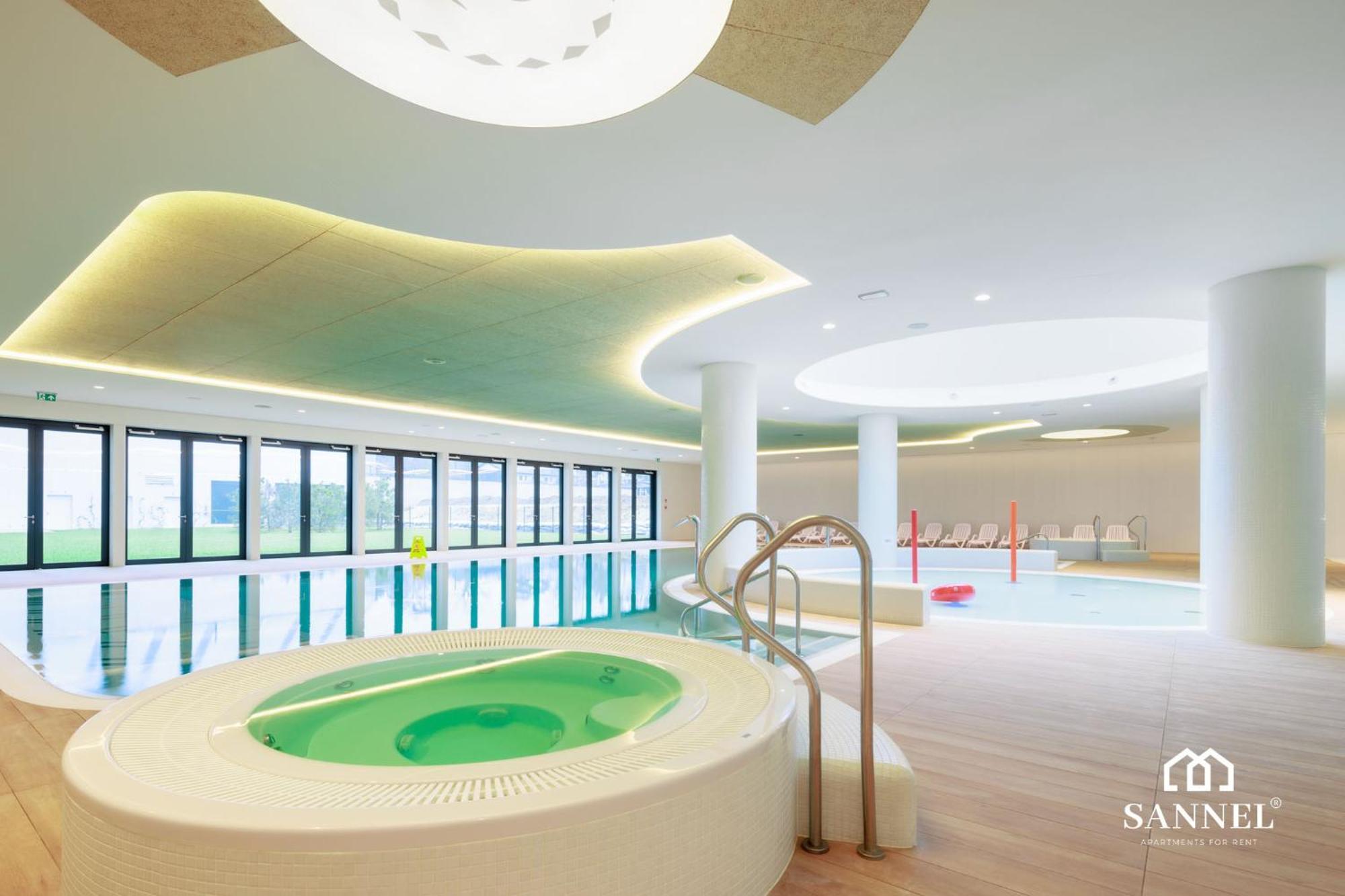 Apartament Baltic Dune Z Dostepem Do Basenow,Jacuzzi,Strefy Saun - Pinea Apartments Pobierowo-Sannel Apartments For Rent 外观 照片